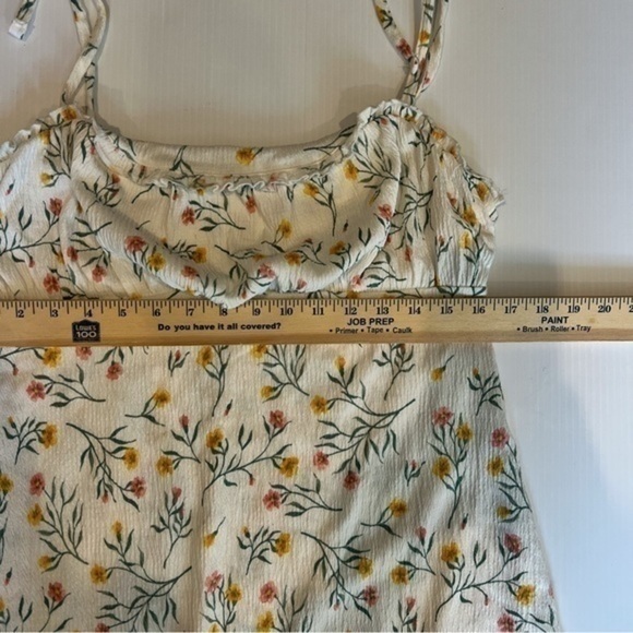 H&M Divided Dress womens size large sleeveless floral short - Picture 8 of 10